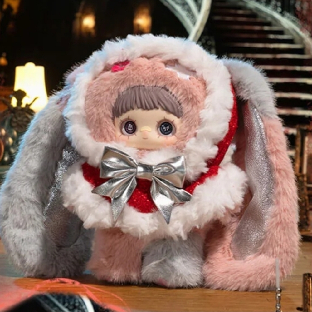 Maymei Winter Weirdness‎ Series Plush NEW - Christmas Bunny